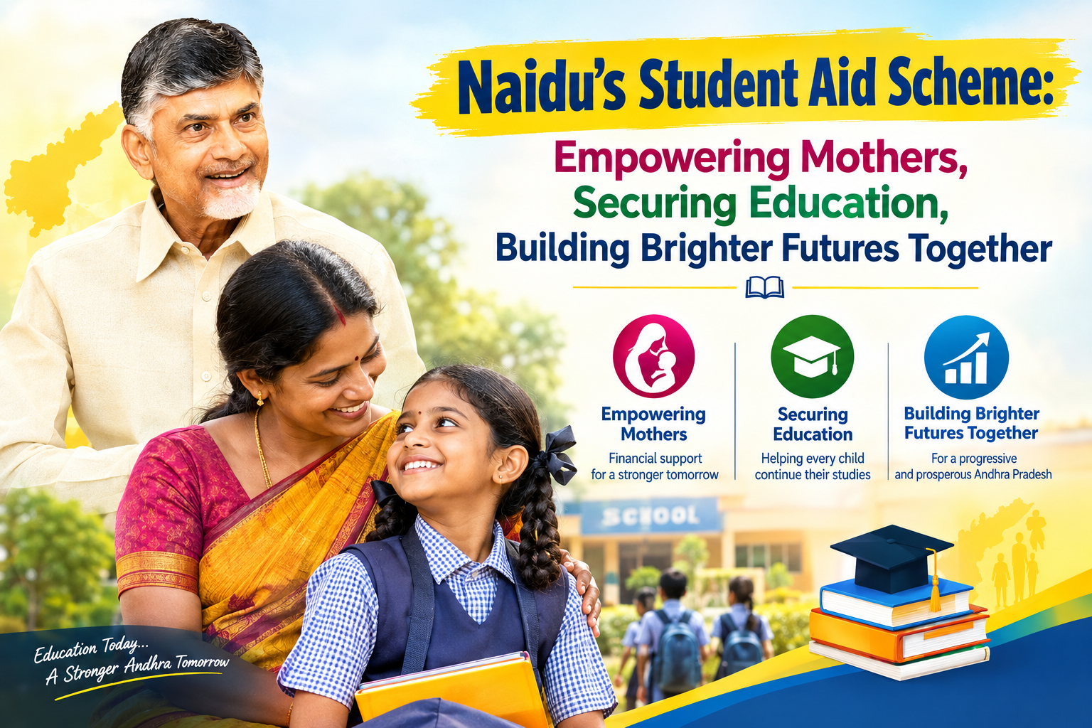 Naidu’s Student Aid Scheme: Empowering Mothers, Securing Education, Building Brighter Futures Together